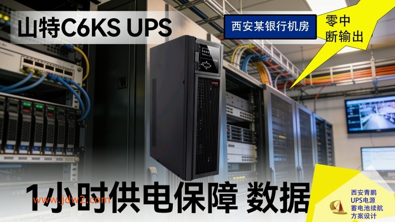 25.山特 C6KS UPS 银行设备 1 小时供电6