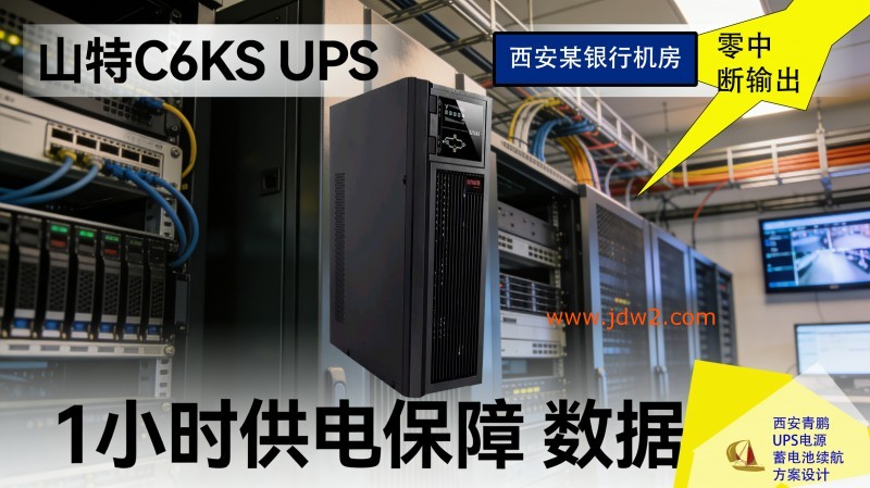 25.山特 C6KS UPS 银行设备 1 小时供电6