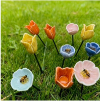 采购陶瓷蜜蜂饮水杯