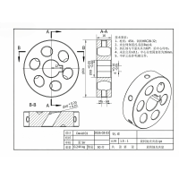 旋转抛光夹盘加工