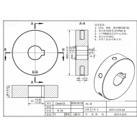 旋转夹盘坯加工