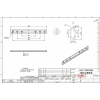 T型五孔螺母条加工