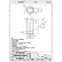 前副车架左后钢套加工
