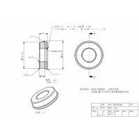 航空插头端盖加工
