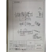 挡钞杆滑板CNC加工
