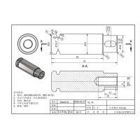 行星抛光夹柄加工
