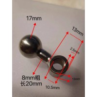 不锈钢球头零件加工